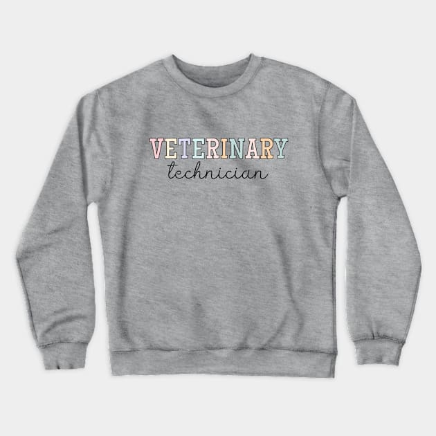 Veterinary Technician, Veterinary Tech, Vet Tech Crewneck Sweatshirt by WaBastian